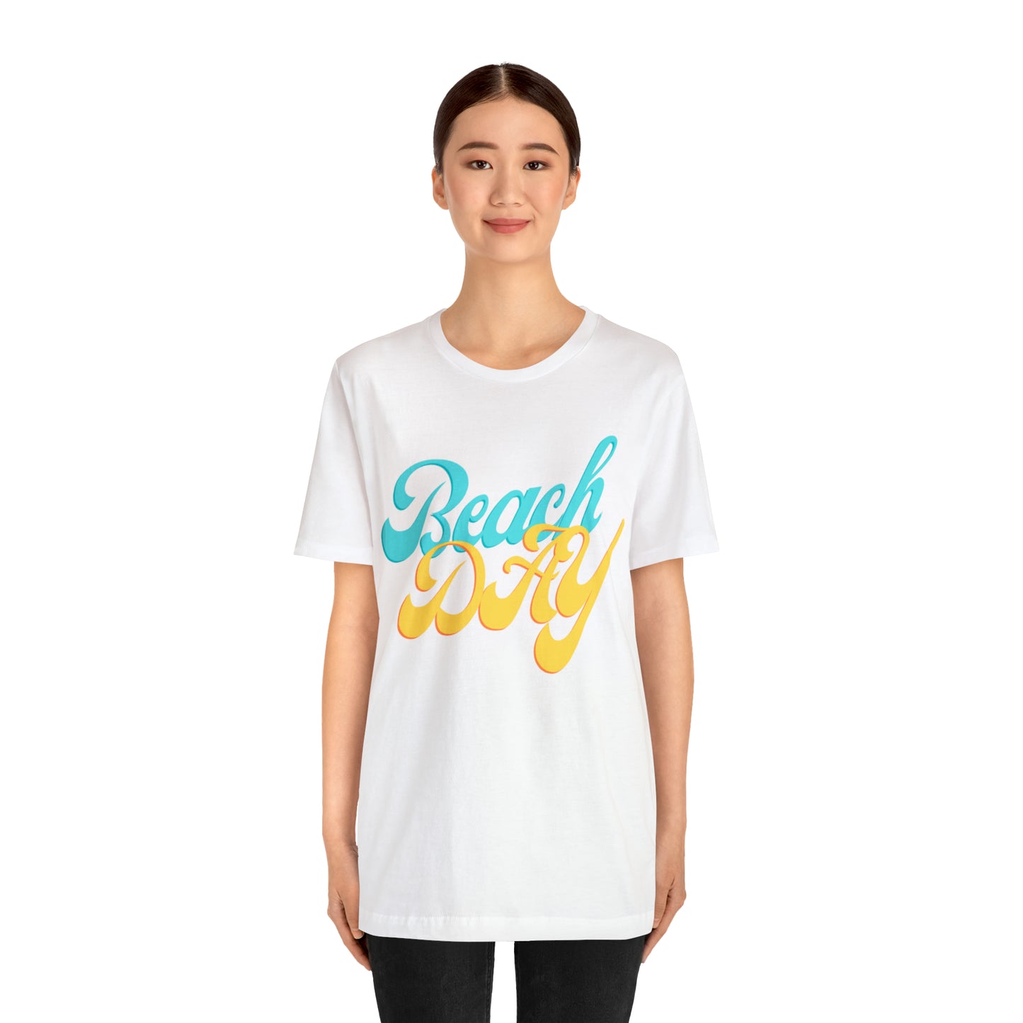 DCAL Beach Collection "Beach Day" Unisex Jersey Short Sleeve Tee