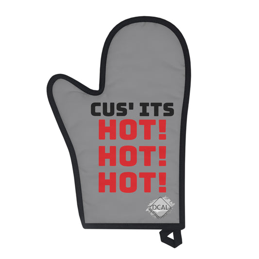 DCAL Kitchen Accessories "HOT!" Oven Glove