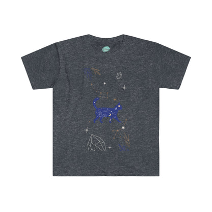 DCAL Meow Collection " Cat Galaxy" Unisex Soft style T-Shirt