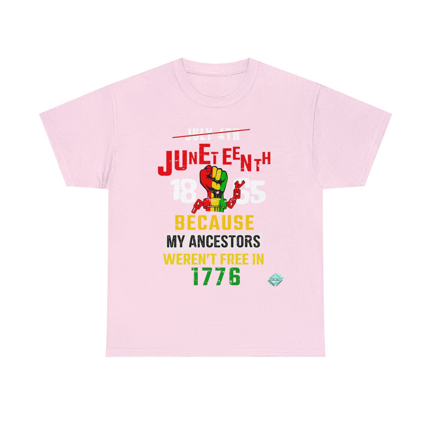 DCAL Juneteenth "Ancestors" Unisex Heavy Cotton Tee