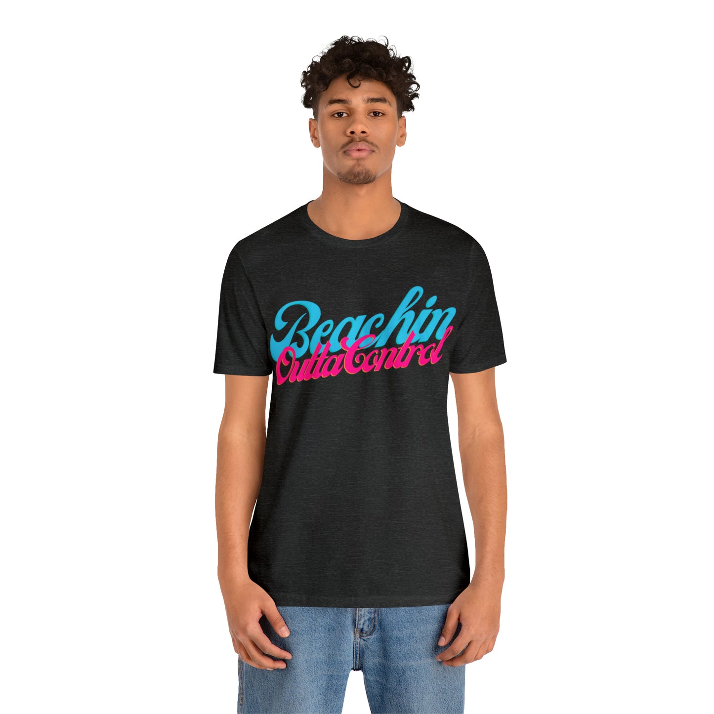 DCAL Beach Collection "Beachin Outta Control" Unisex Jersey Short Sleeve Tee