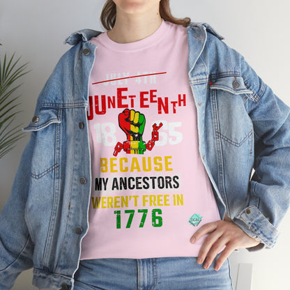 DCAL Juneteenth "Ancestors" Unisex Heavy Cotton Tee