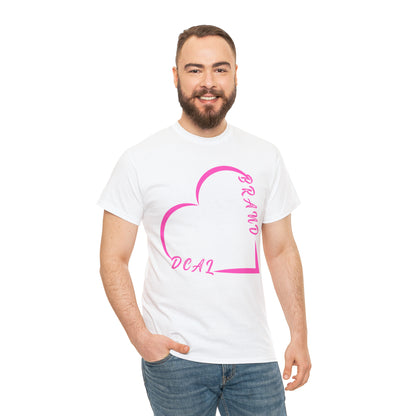 DCAL Graphic Tees "Heart" Unisex Heavy Cotton Tee