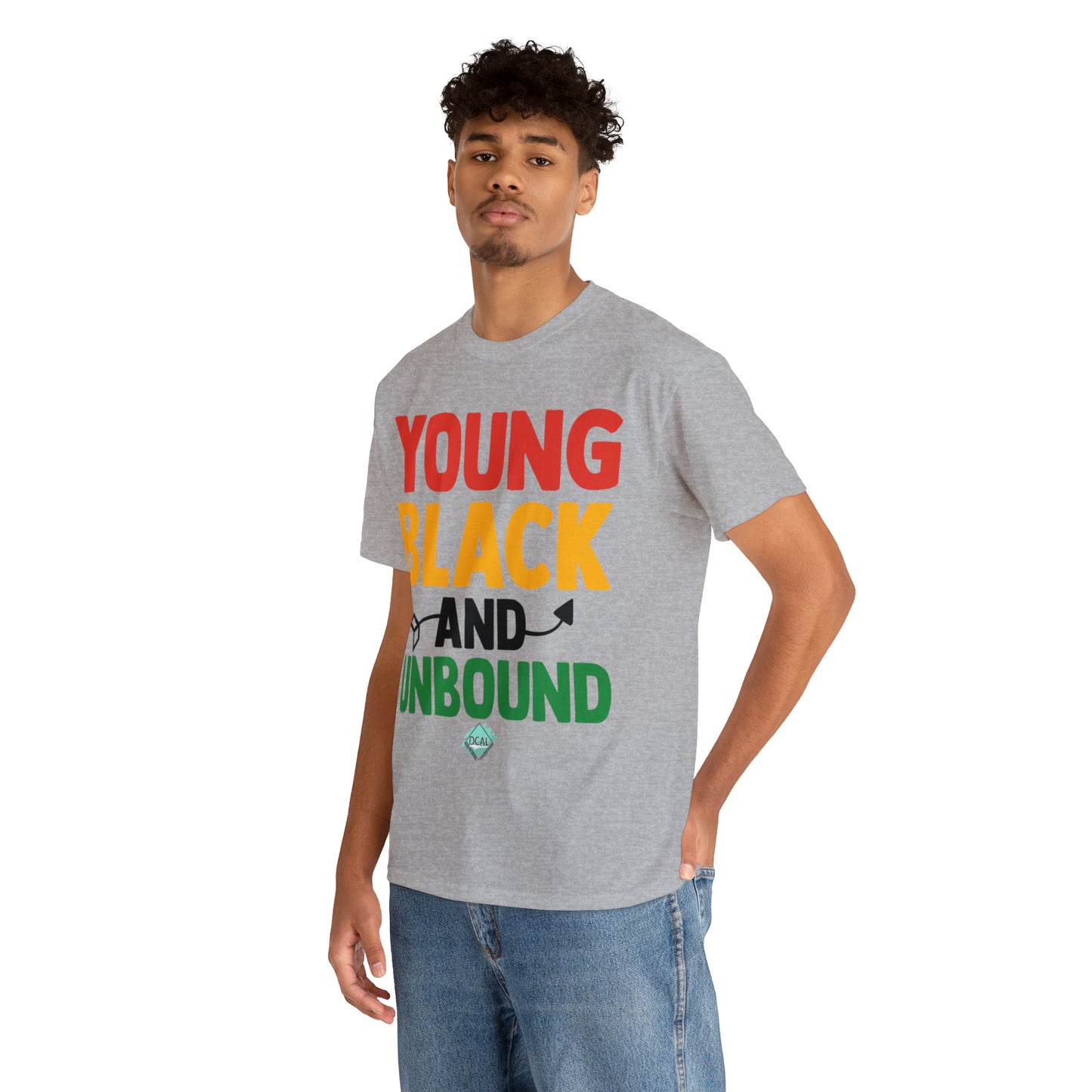 DCAL Juneteenth "Unbound' Unisex Heavy Cotton Tee