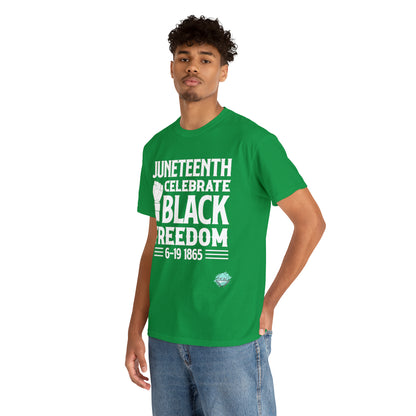 DCAL Juneteenth "Celebrate" Unisex Heavy Cotton Tee