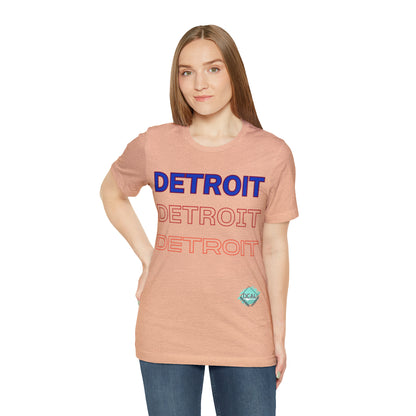 DCAL Downtown Diaries "Detroit" Unisex Jersey Short Sleeve Tee