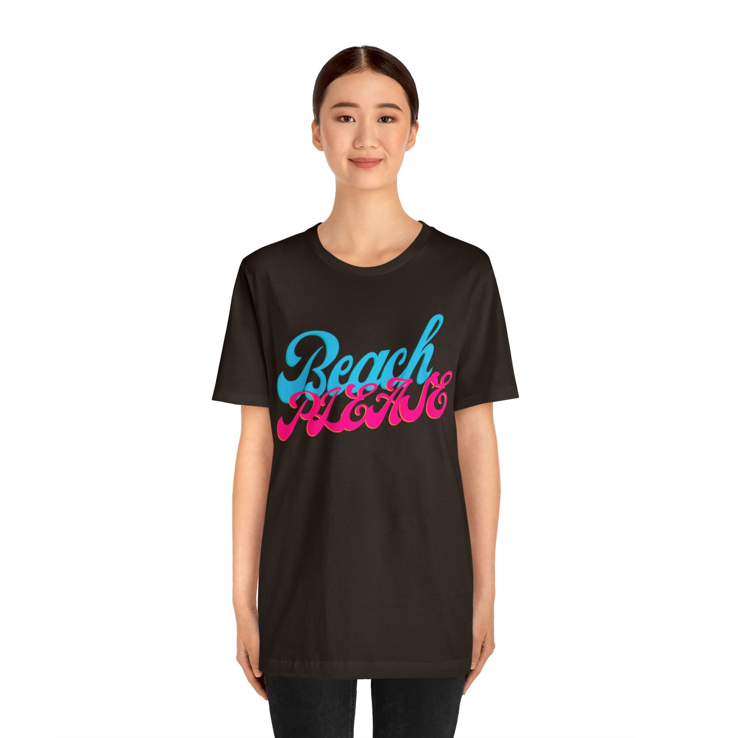 DCAL Beach Collection "Beach Please" Unisex Jersey Short Sleeve