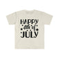 DCAL 4th of July "Happy 4th" Unisex Softstyle T-Shirt