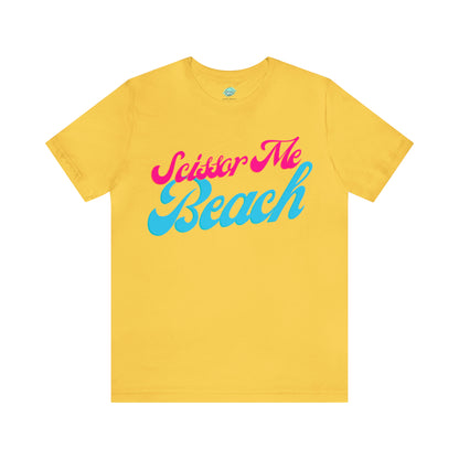 DCAL Beach Collection "Scissor Me Beach" Unisex Jersey Short Sleeve Tee