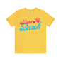 DCAL Beach Collection "Scissor Me Beach" Unisex Jersey Short Sleeve Tee