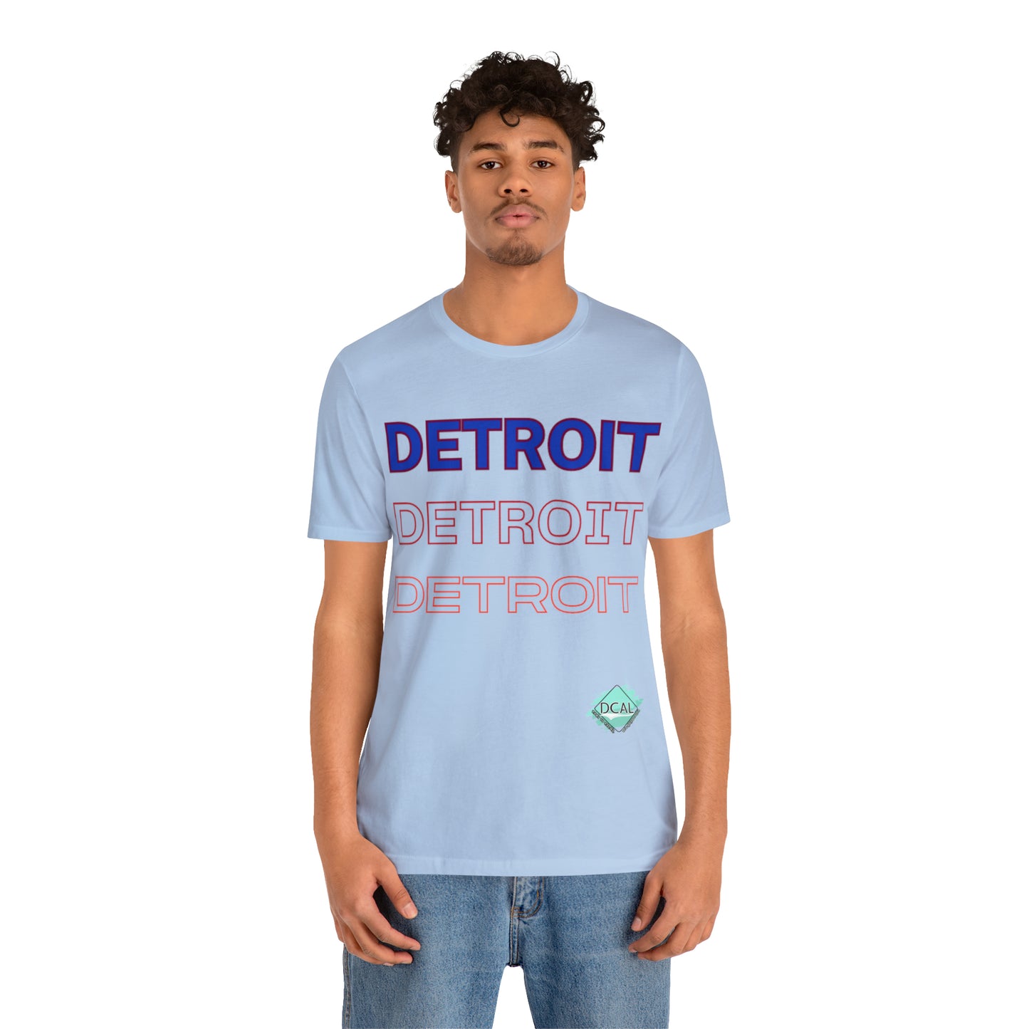 DCAL Downtown Diaries "Detroit" Unisex Jersey Short Sleeve Tee