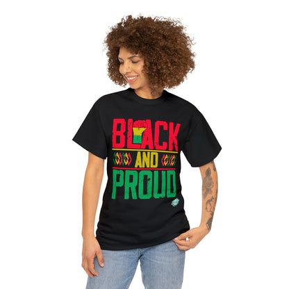 DCAL Juneteenth "Black and Proud" Unisex Heavy Cotton Tee