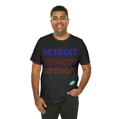 DCAL Downtown Diaries "Detroit" Unisex Jersey Short Sleeve Tee