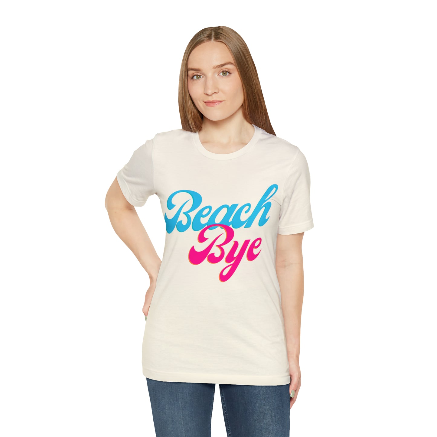 DCAL Beach Collection "Beach Bye" Unisex Jersey Short Sleeve Tee