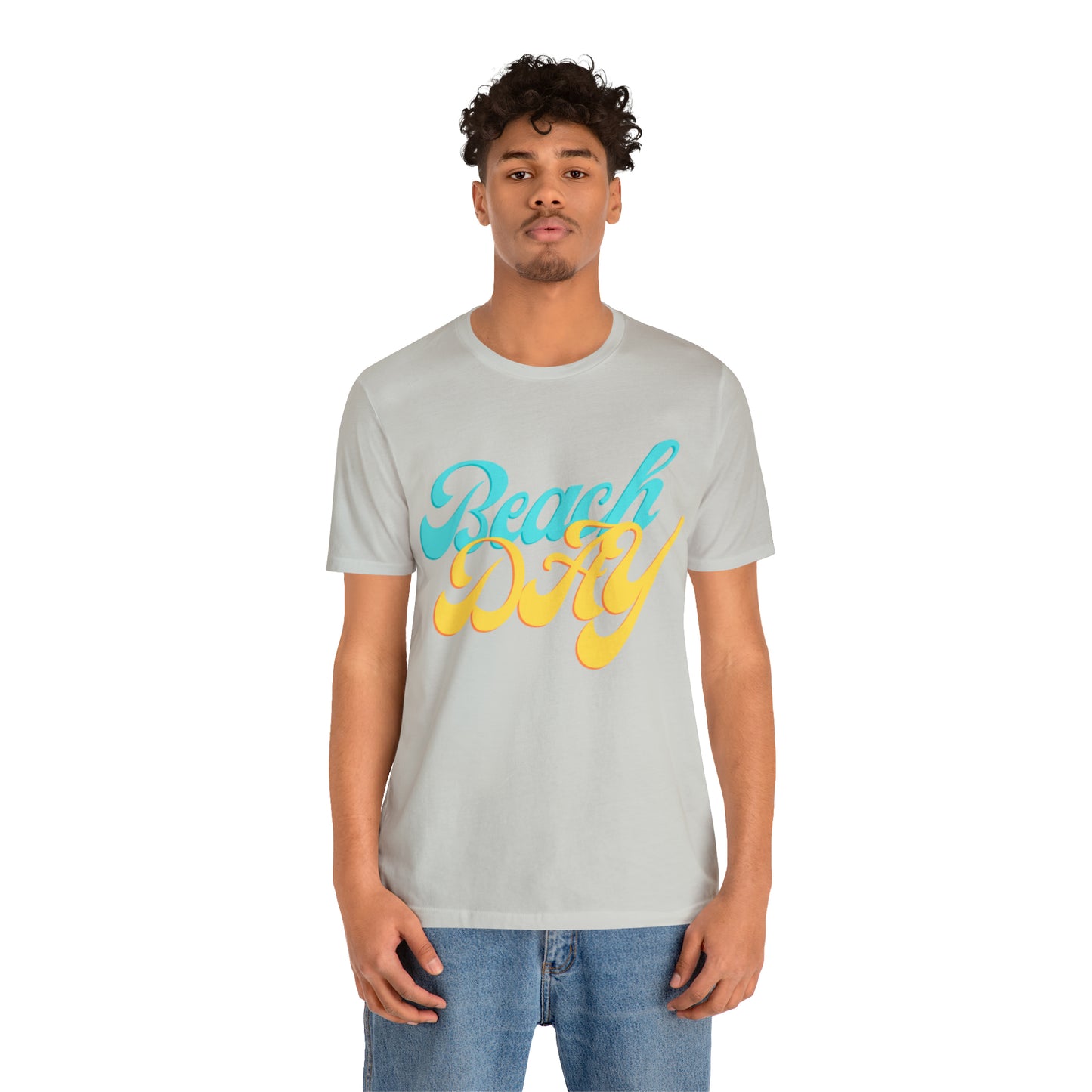 DCAL Beach Collection "Beach Day" Unisex Jersey Short Sleeve Tee