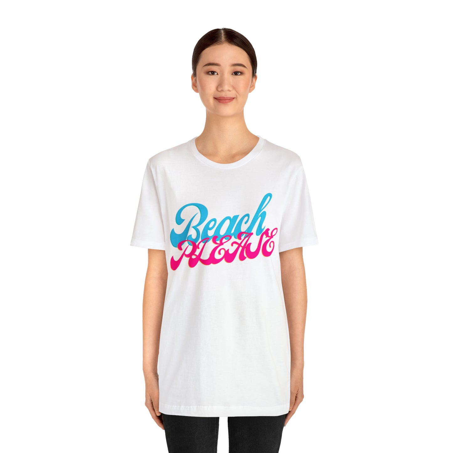 DCAL Beach Collection "Beach Please" Unisex Jersey Short Sleeve