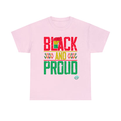 DCAL Juneteenth "Black and Proud" Unisex Heavy Cotton Tee