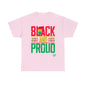 DCAL Juneteenth "Black and Proud" Unisex Heavy Cotton Tee