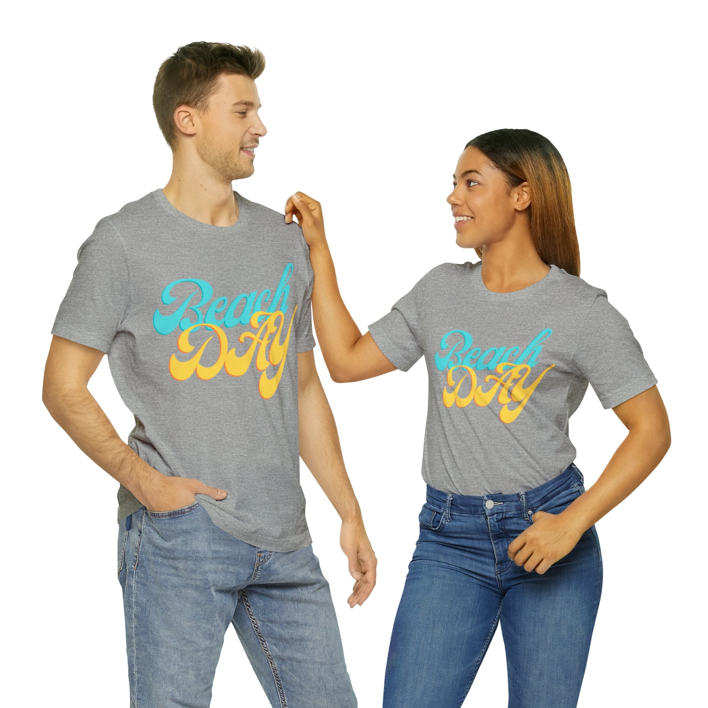 DCAL Beach Collection "Beach Day" Unisex Jersey Short Sleeve Tee