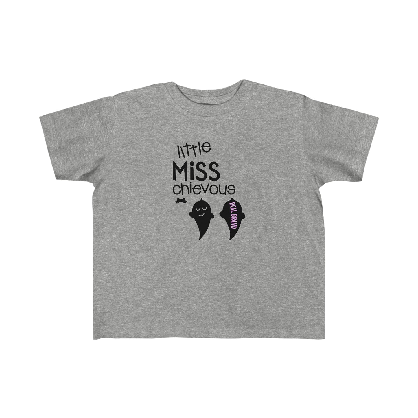 DCAL Kids Collection " Little Miss" Baby Clothes Toddler's Fine Jersey Tee