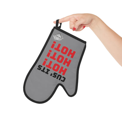 DCAL Kitchen Accessories "HOT!" Oven Glove