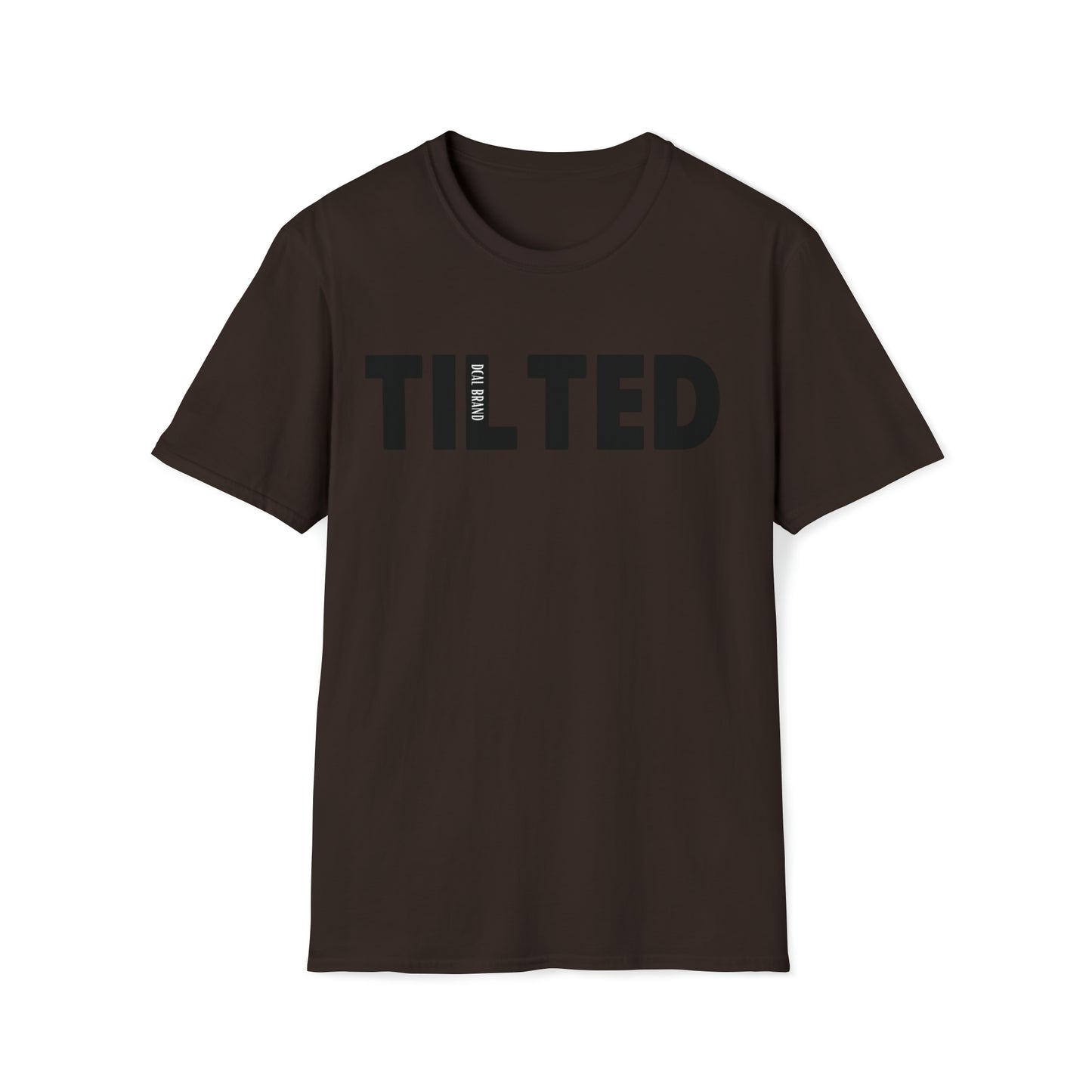 DCAL Graphic Tees Novel "Tilted" Unisex Softstyle T-Shirt