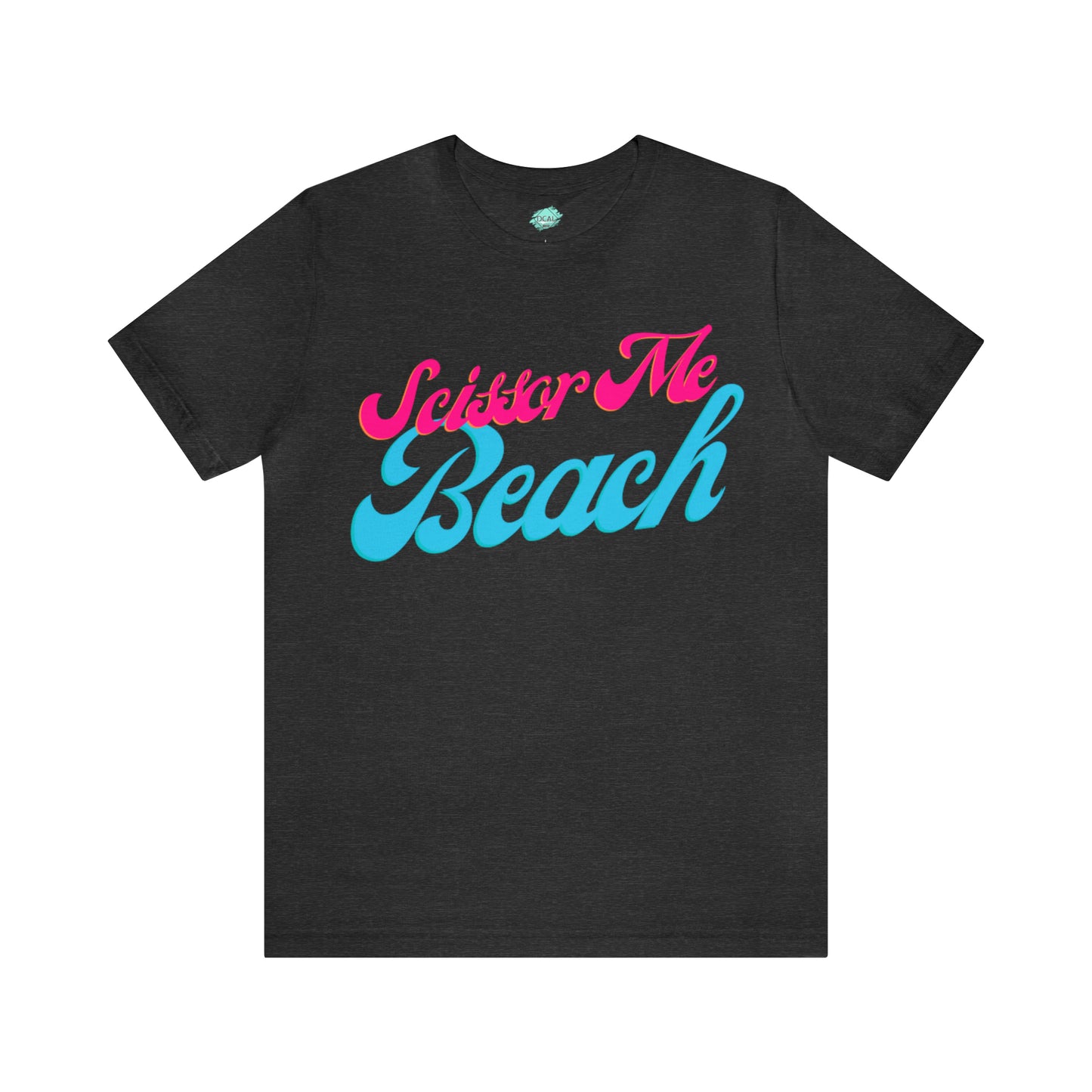 DCAL Beach Collection "Scissor Me Beach" Unisex Jersey Short Sleeve Tee