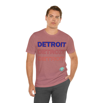 DCAL Downtown Diaries "Detroit" Unisex Jersey Short Sleeve Tee