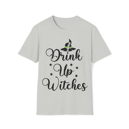 Graphic Tee Halloween "Drink Up Witches" Unisex Softstyle T-Shirt