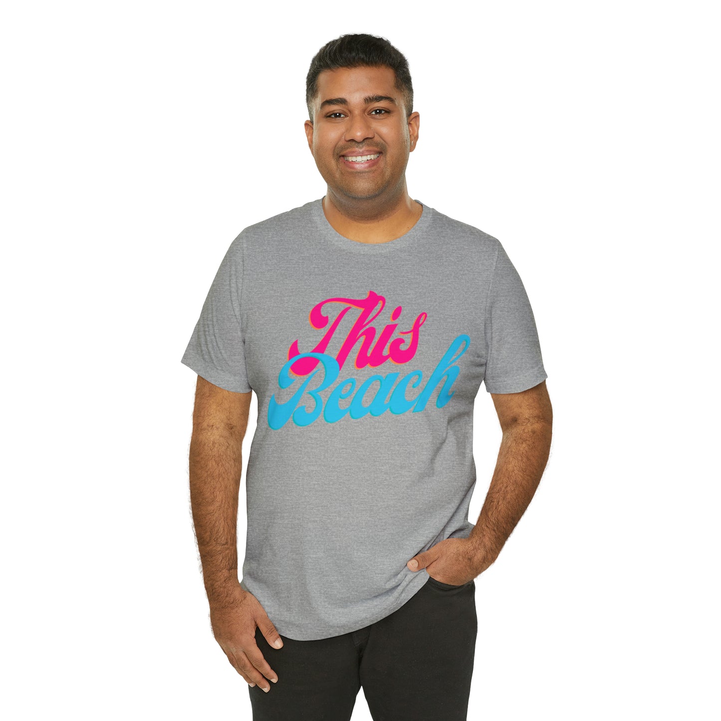 DCAL Beach Collection "This Beach" Unisex Jersey Short Sleeve Tee