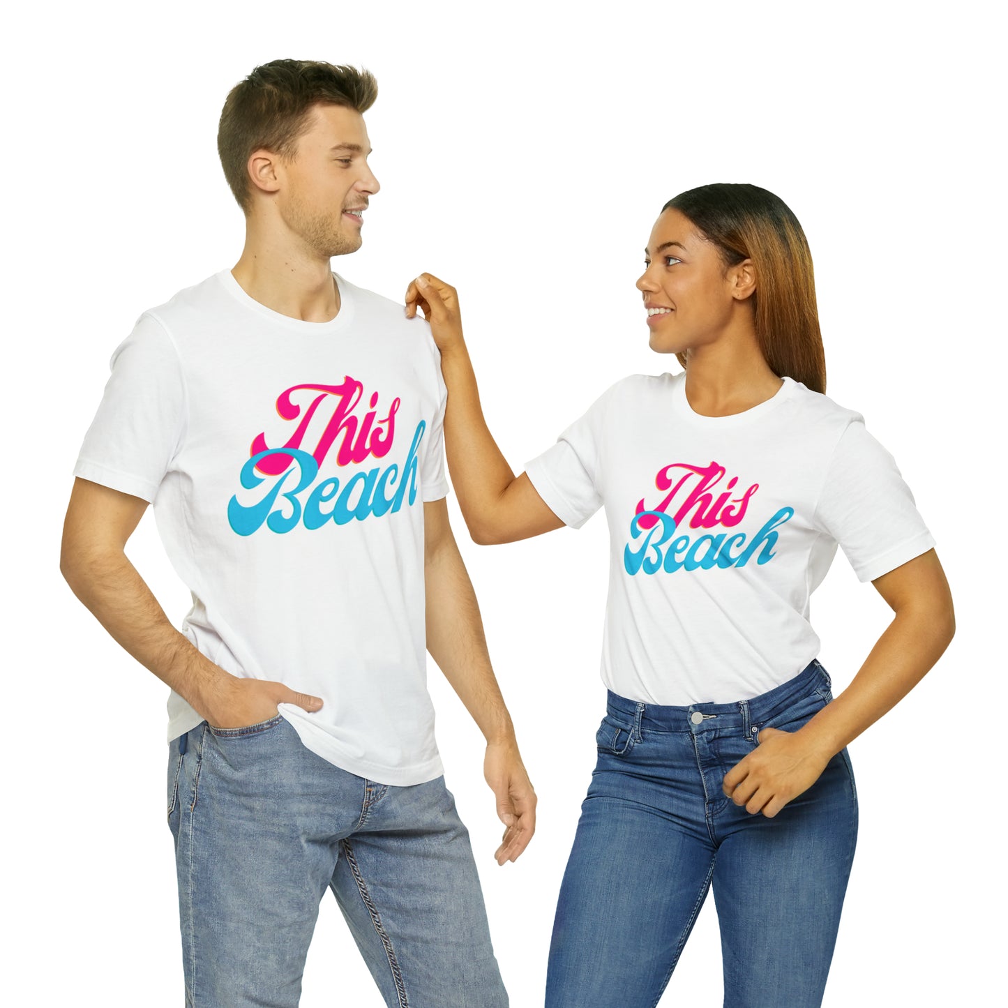 DCAL Beach Collection "This Beach" Unisex Jersey Short Sleeve Tee