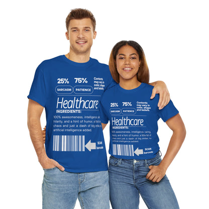 DCAL Healthcare humor Unisex Heavy Cotton Tee