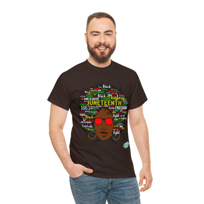 DCAL Juneteenth "Natural" Unisex Heavy Cotton Tee