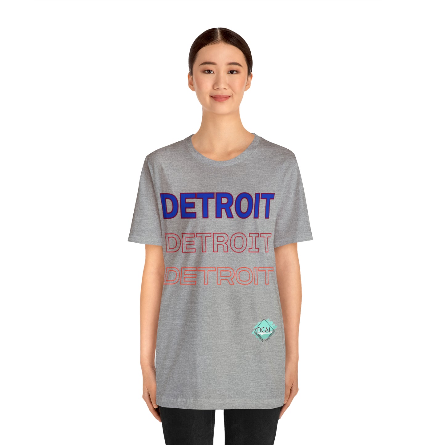 DCAL Downtown Diaries "Detroit" Unisex Jersey Short Sleeve Tee