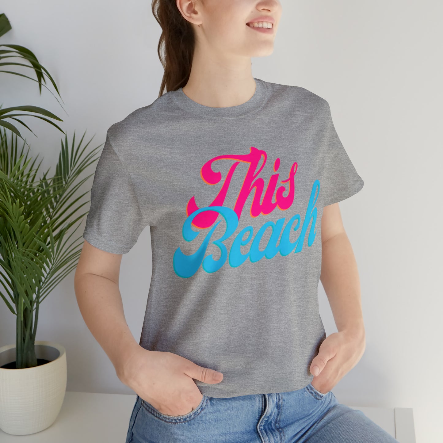 DCAL Beach Collection "This Beach" Unisex Jersey Short Sleeve Tee