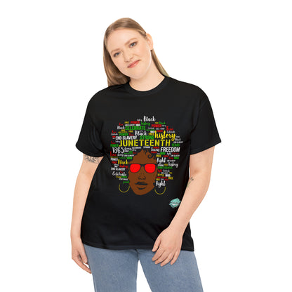 DCAL Juneteenth "Natural" Unisex Heavy Cotton Tee