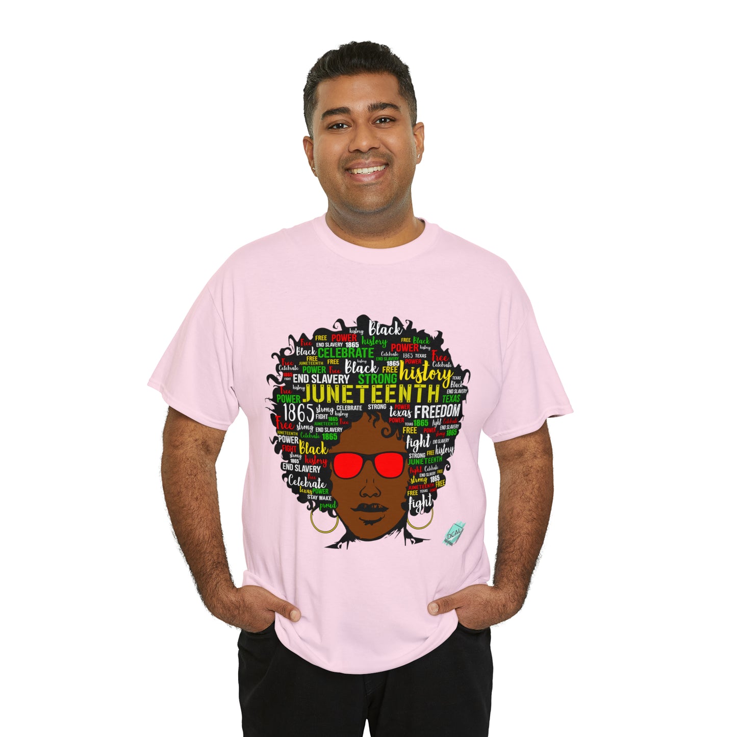 DCAL Juneteenth "Natural" Unisex Heavy Cotton Tee