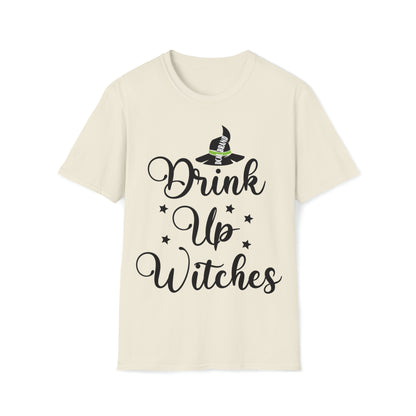 Graphic Tee Halloween "Drink Up Witches" Unisex Softstyle T-Shirt