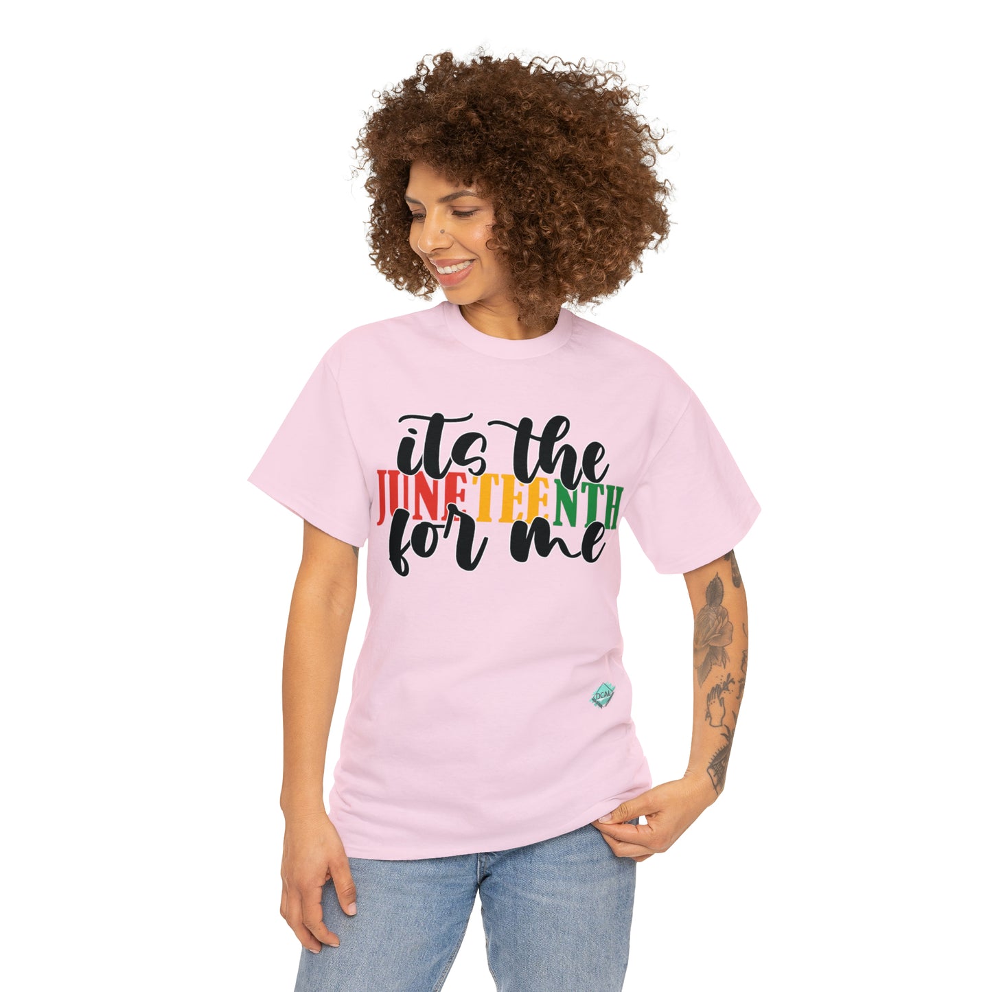 DCAL Juneteenth "Its the Juneteenth For Me" Unisex Heavy Cotton Tee