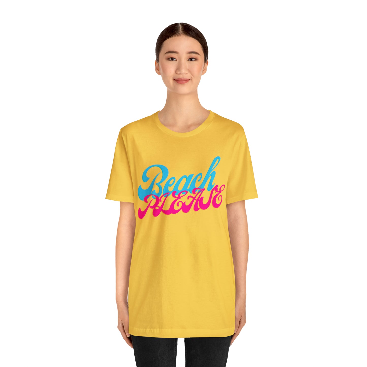 DCAL Beach Collection "Beach Please" Unisex Jersey Short Sleeve