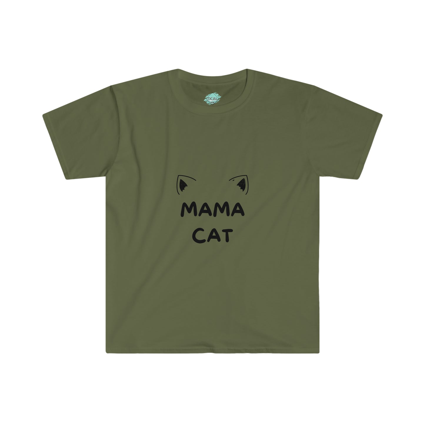 DCAL Meow Collection " Mama Cat " Unisex Soft style T-Shirt