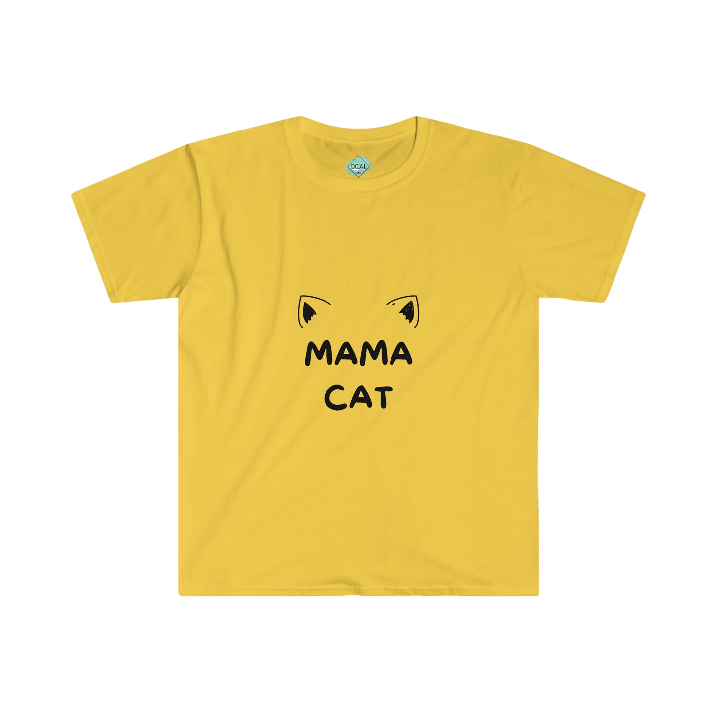 DCAL Meow Collection " Mama Cat " Unisex Soft style T-Shirt