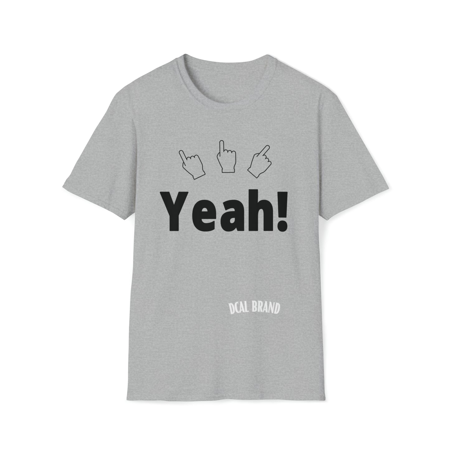 DCAL Graphic Tees Novel "Yeah" Unisex Softstyle T-Shirt