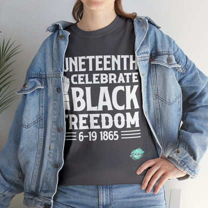 DCAL Juneteenth "Celebrate" Unisex Heavy Cotton Tee