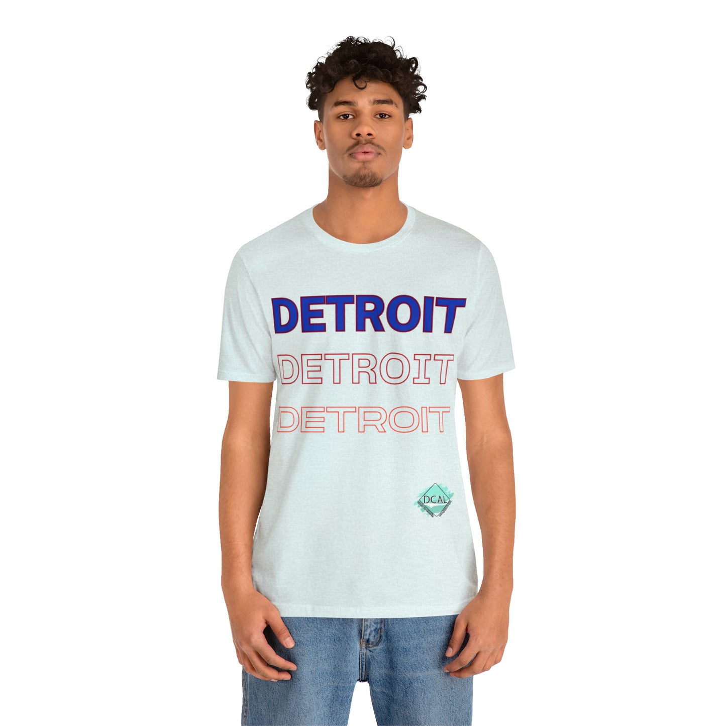 DCAL Downtown Diaries "Detroit" Unisex Jersey Short Sleeve Tee