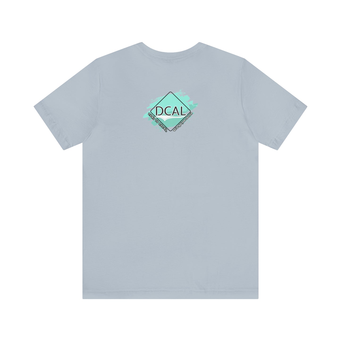 DCAL Minimalist "Paws to Palms" Unisex Jersey Short Sleeve Tee