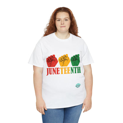 DCAL Juneteenth "3 Fist" Unisex Heavy Cotton Tee