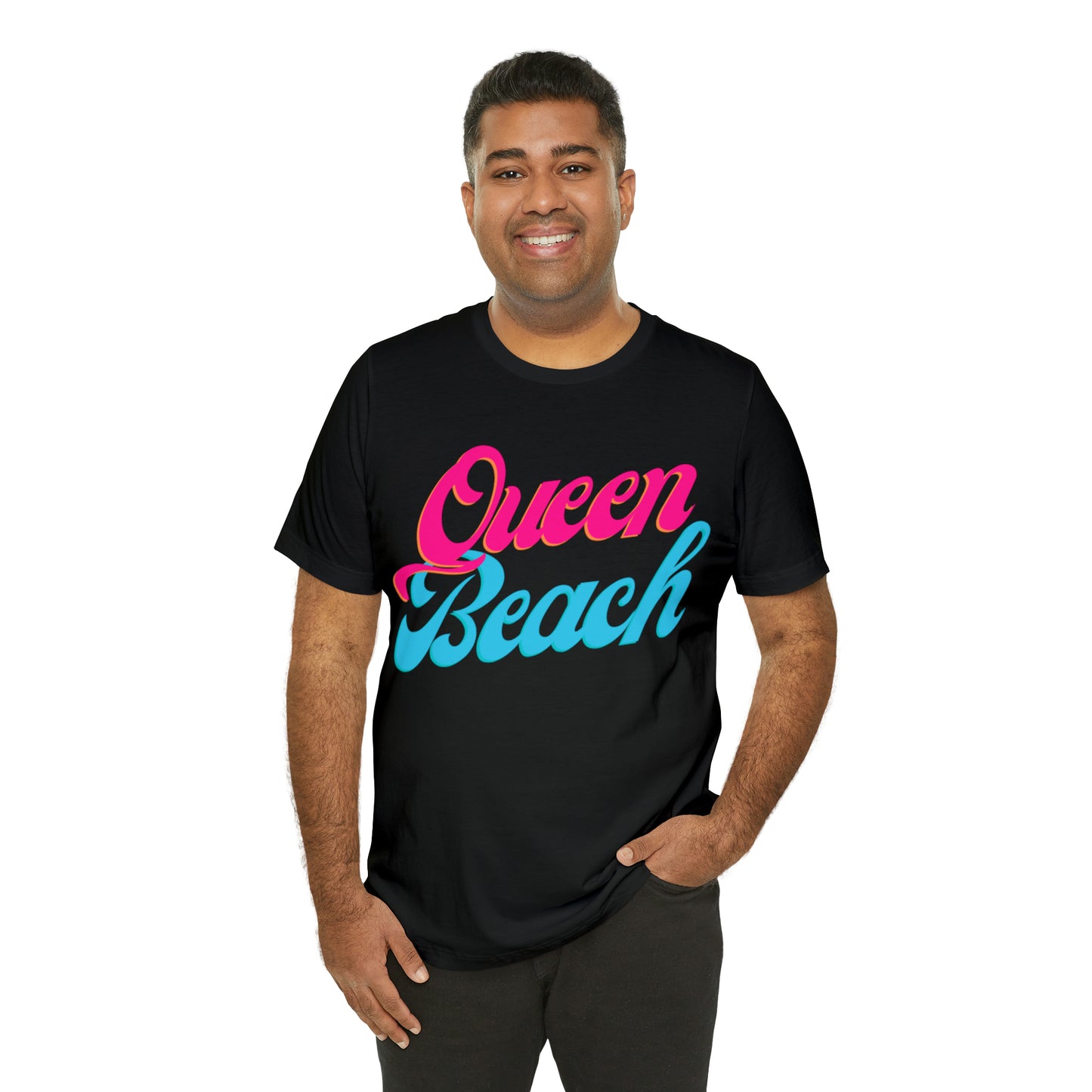 DCAL Beach Collection "Queen Beach" Unisex Jersey Short Sleeve Tee