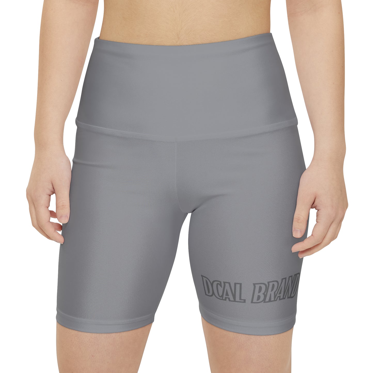 DCAL Brown Collection Minimalist "Gray" Women's Workout Shorts