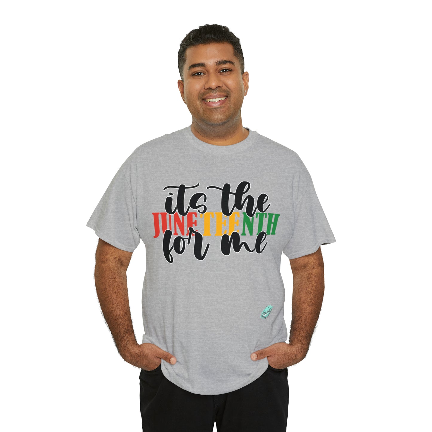 DCAL Juneteenth "Its the Juneteenth For Me" Unisex Heavy Cotton Tee